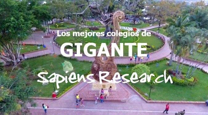 Ranking de los mejores colegios de Gigante 2019-2020