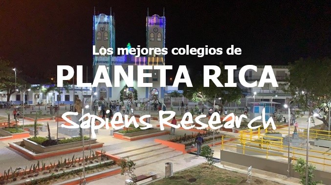 Ranking de los mejores colegios de Planeta Rica 2019-2020