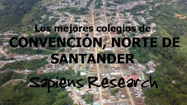 Los mejores colegios de Convención, Norte de Santander