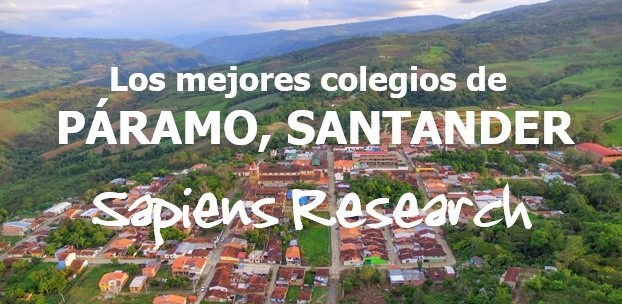 Los mejores colegios de Páramo, Santander