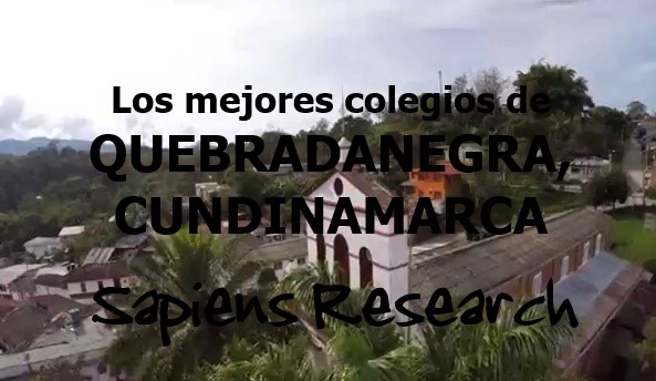 Los mejores colegios de Quebradanegra, Cundinamarca