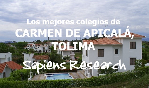 Los mejores colegios de Carmen de Apicalá, Tolima