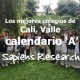 Los mejores colegios de Cali, Valle calendario 'A'