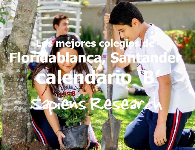 Los mejores colegios de Floridablanca, Santander calendario 'B'