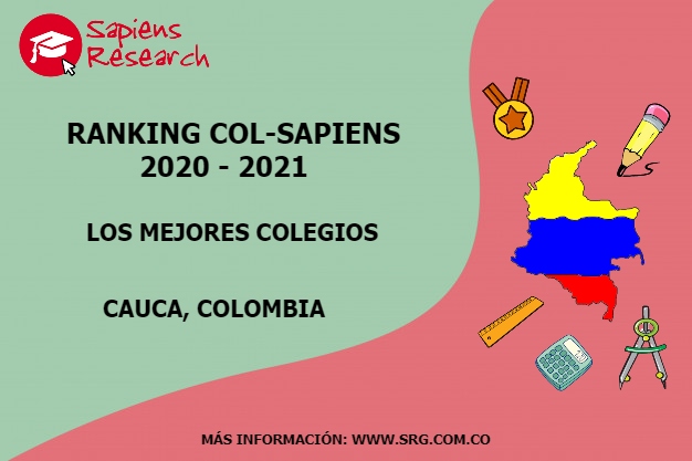 Ranking mejores Colegios-Cauca, Colombia 2020-2021