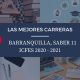 Las mejores carreras Barranquilla, saber 11, Icfes 2020-2021