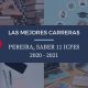 Las mejores carreras Pereira, saber 11, Icfes 2020-2021