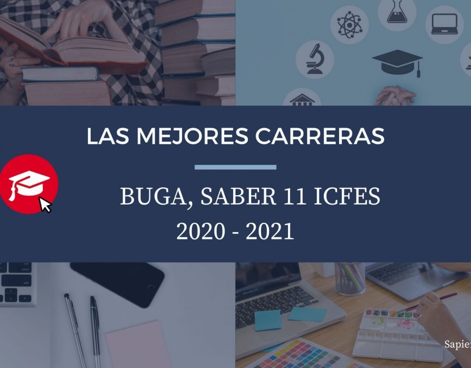 Las mejores carreras Buga, saber 11, Icfes 2020-2021